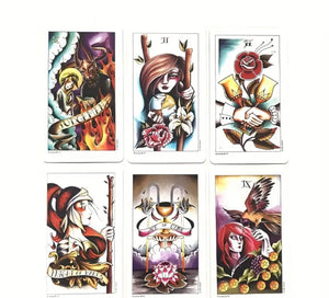 Eight Coins Tattoo Tarot