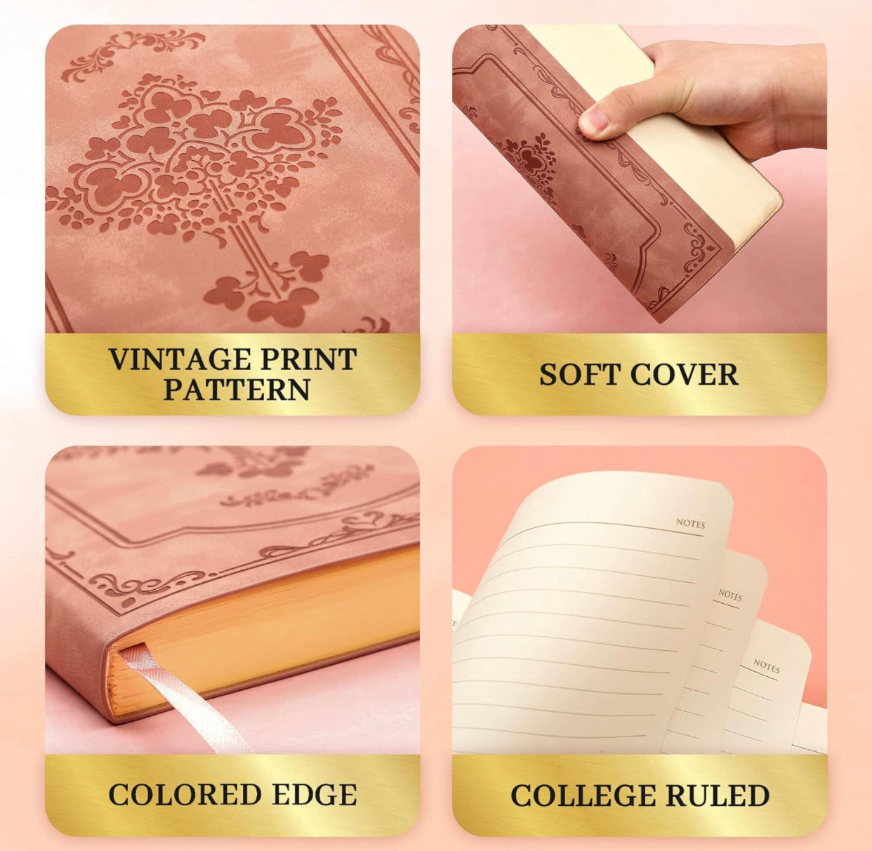 Brick Leather Bound Beginners Grimoire