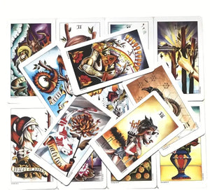 Eight Coins Tattoo Tarot