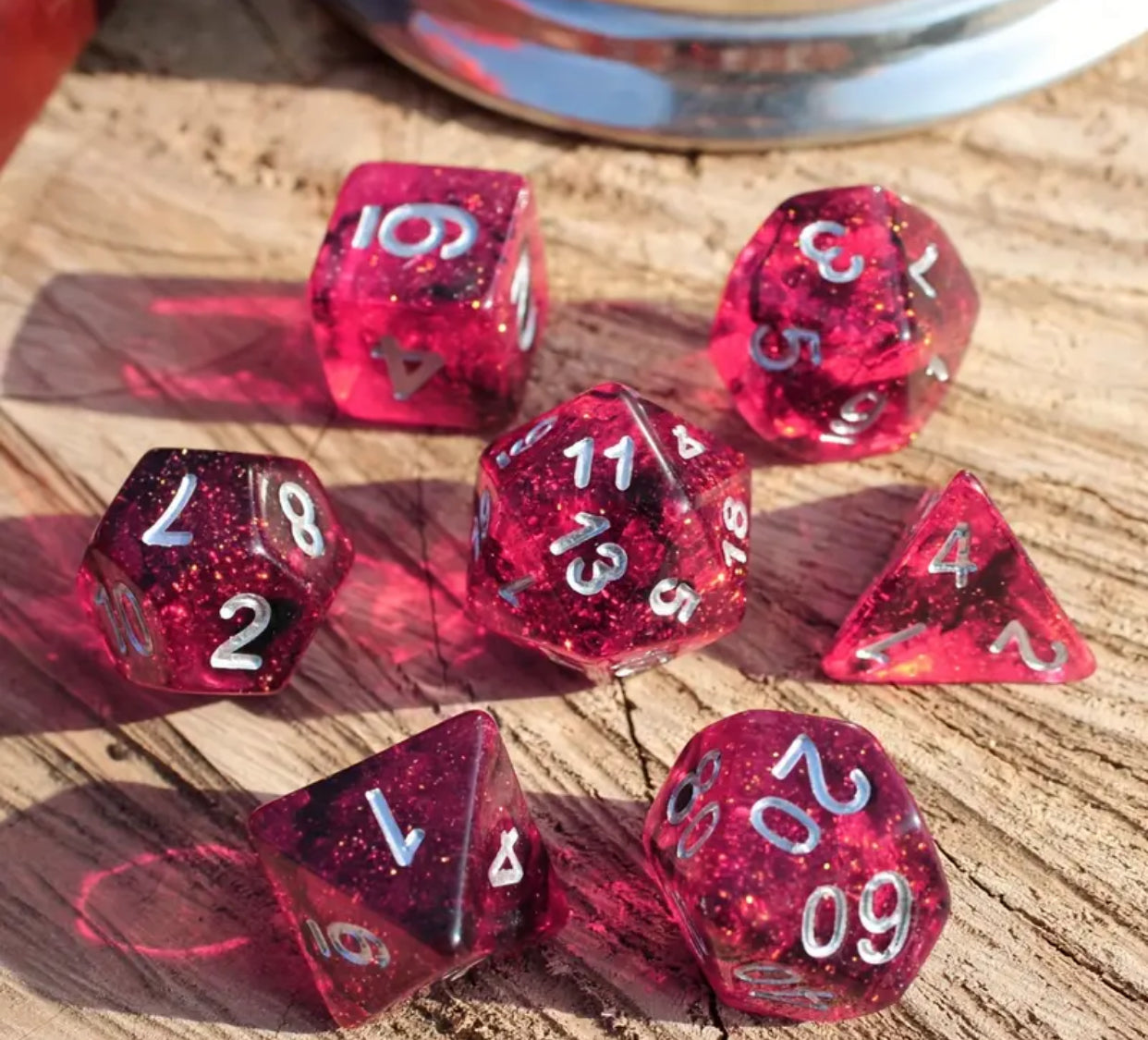 Stardust Dice Set