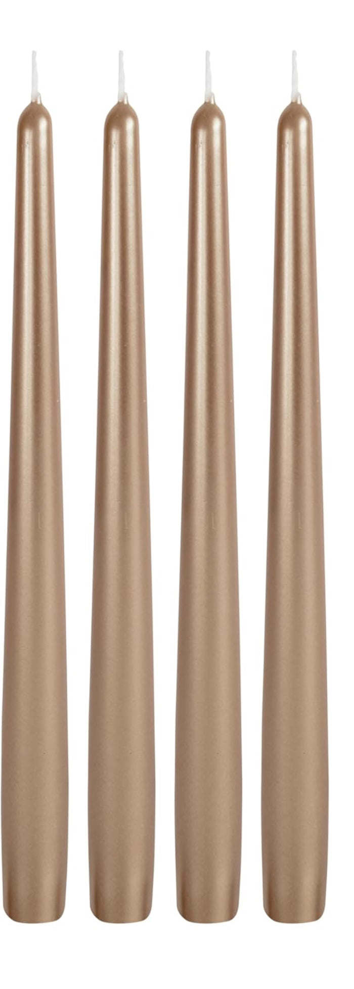 Gold Taper Candles